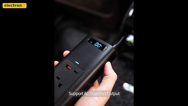 Bộ chuyển đổi nguồn điện 12V ra 1100V – 150W trên ô tô Baseus Power Inverter 150W