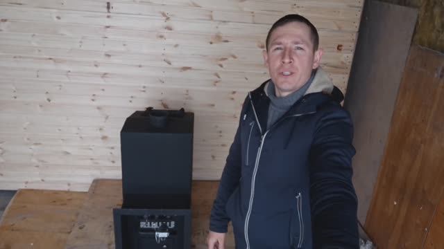 Печь газ, дрова и легкий пар