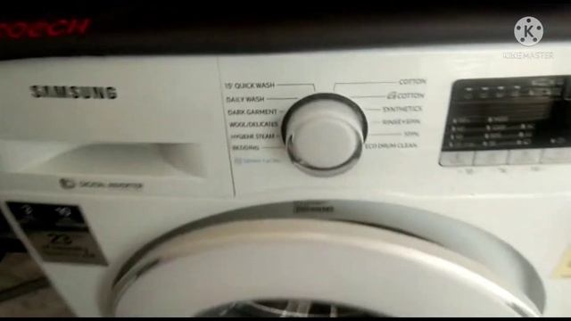 Hygiene Steam Mode in Samsung Fully Automatic Front Load Washing Machine#frontload