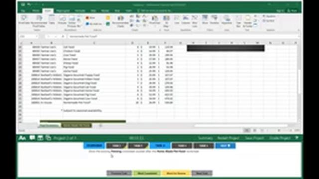 Excel 2016 Exam 2 - Project 2
