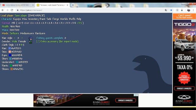Cheat - Como ter qualquer item no Terraria