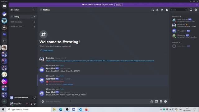 Application Commands with Pycord discord.pys most popular fork - Slash Context Menu commands