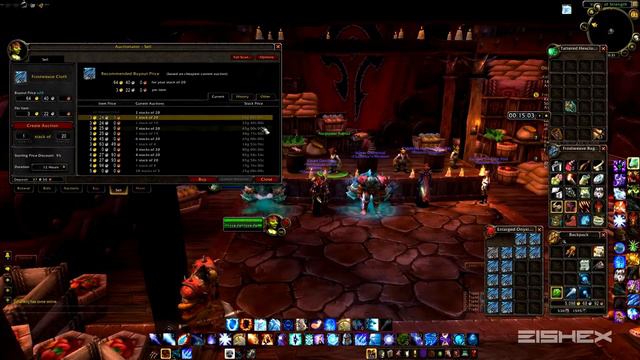How to Make Gold Frostweave Cloth MoP