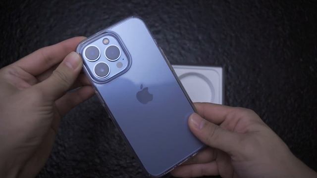 iPhone 13 PRO Sierra Blue UNBOXING │accessories : UNIQ LifePro Xtreme Case + SPIGEN Glas.tR EZ fit