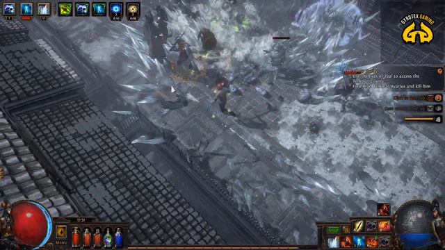 POE 3.15 Builds - Easy GLACIAL CASCADE MINER Build for Beginners of Path of Exile