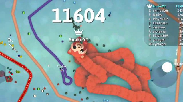Snake.Io  Wow! I Got Most Delicious Snake Food Here  Best Epic Snake Io Gameplay  snakeio