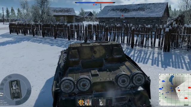 [War Thunder] Total destruction of ASU-57 on brumbar