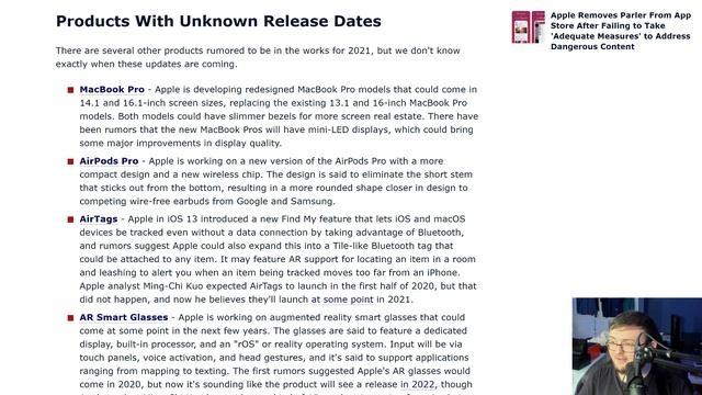 APPLE'S 2021 RUMORED RELEASE CALENDER! MACBOOK PRO, AIRPODS 3, IPHONE 13, ETC!