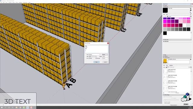 3D warehouse in Power BI  - using 3DBI
