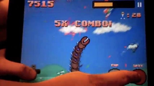 Super Mega Worm App