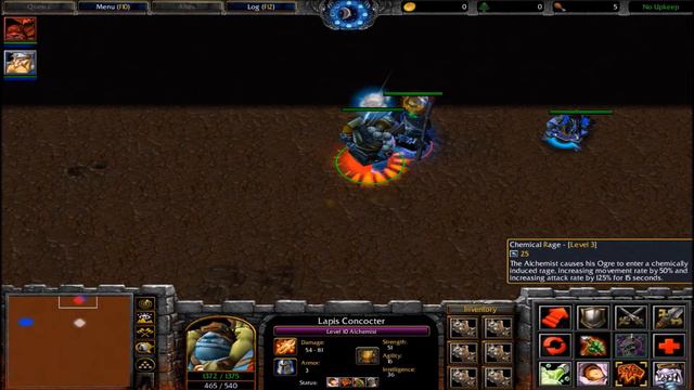 Warcraft III - Highest Attack Speed VS Highest Attack Damage (Level 10 Heroes)