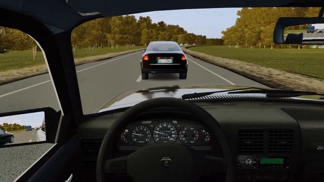 City Car Driving 1.5.7 - GAZ 3110 Volga - Normal City Driving (Sunny)