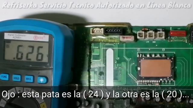 Reparacion de Tarjeta Lavadora  Inverter Samsung Modulo IPM en Corto  Parte III 