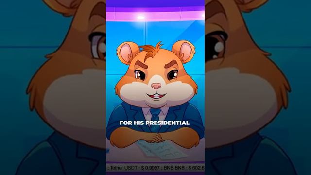 Presidential Campaign Crypto Donation HAMSTER NEWS