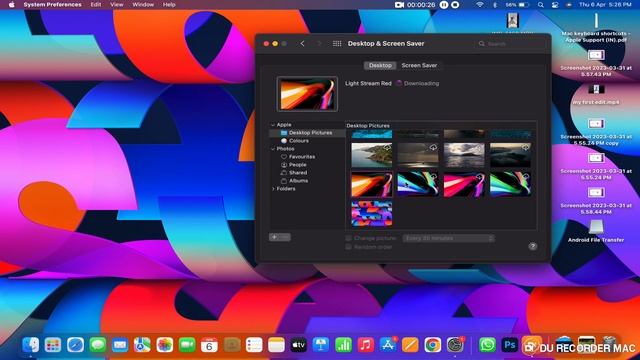 How to wallpaper change in macbook with IN A 2 steps