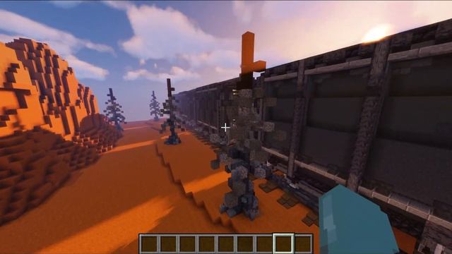 Building Infinity Train in Minecraft