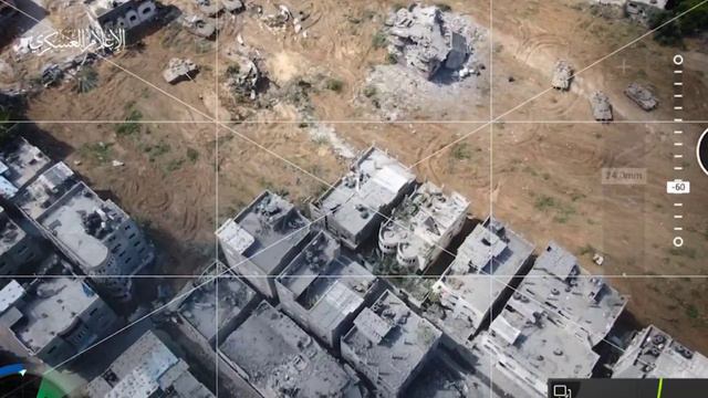 #АльКассам сброс с дрона по технике к востоку от Джабалии. #израиль #газа #палестина