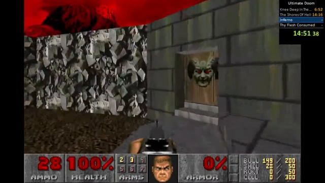 Ultimate Doom HNTR Speedrun in 28:33 RTA