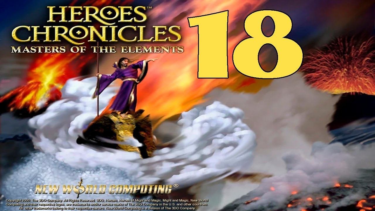 Прохождение Heroes of Might  Magic III Heroes Chronicles Серия 18 Прогулка по Облакам