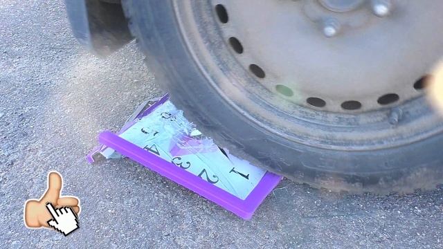 Эксперимент Машина давит воздушные шарики Crushing Crunchy  & Soft Things by car! EXPERIMENT
