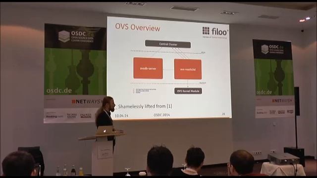 OSDC 2014: Christopher Kunz - Software defined networking in an open-source compute cloud