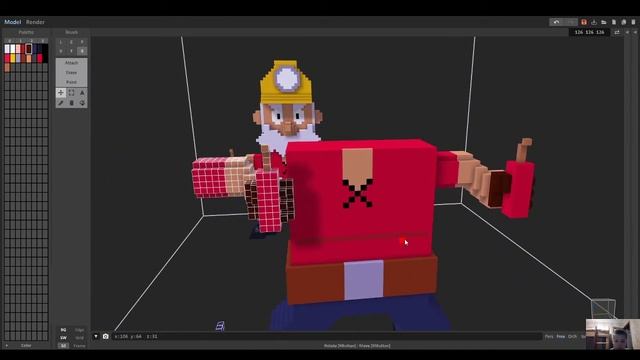 КАК СДЕЛАТЬ #ДИНАМАЙКА# ИЗ ИГРЫ #BRAWLSTARS# В #MagicaVoxel#