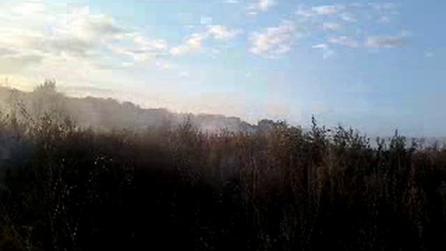 Горит поле Р. Гвоздёвки в Воронеже администрация бездействует 19.08.13. ! !