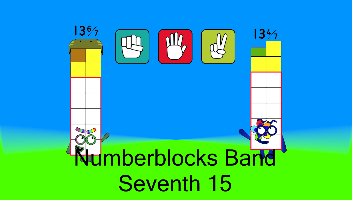 Numberblocks Band seventh 15
