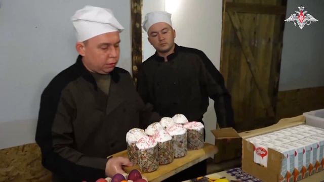 Военные пекари группировки войск «Днепр» испекли куличи для военнослужащих в Запорожской и Херсонско