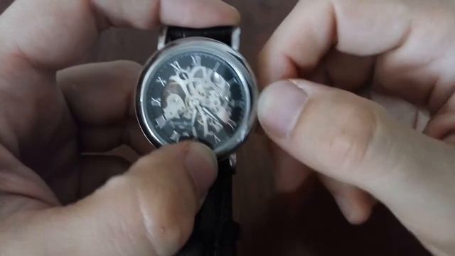 Часы "Русское время" серия "Скелетон"