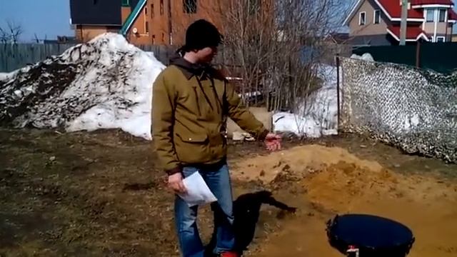 Видео-отзыв Вадим - бурение и обустройство скважины кессоном, Люберецкий район, ПромБурКом