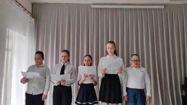 Выступление по комедии Д.И. Фонвизина "Недоросль". Участие в форуме школьных театральных коллективов
