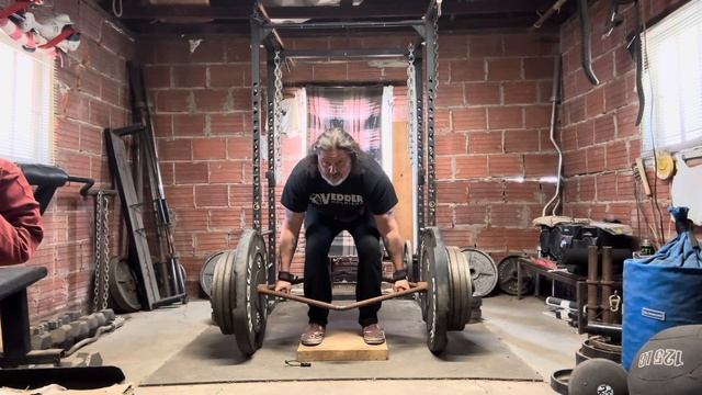 525# X 2 Reps ~ 2" Deficit Trap Bar Deadlift