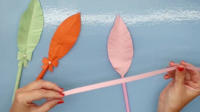 РУЧКА ИЗ БУМАГИ ЛЕГКО И ПРОСТО ЗА 2 мин. | ПОДЕЛКИ ИЗ БУМАГИ ОРИГАМИ | ЛАЙФХАК ОРИГАМИ - BUBLIKSHOW