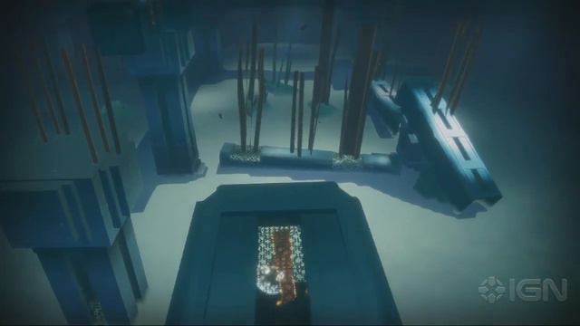 Journey [PS3] - Halls of Blue Gameplay Clip