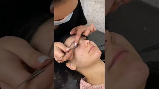 Как снять ресницы за 5 мин без белого налета #рекомендации #топ #lashes #хочуврек #рек #ресницы