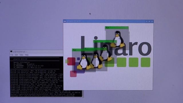 Raspberry Pi GLMark2 Benchmark