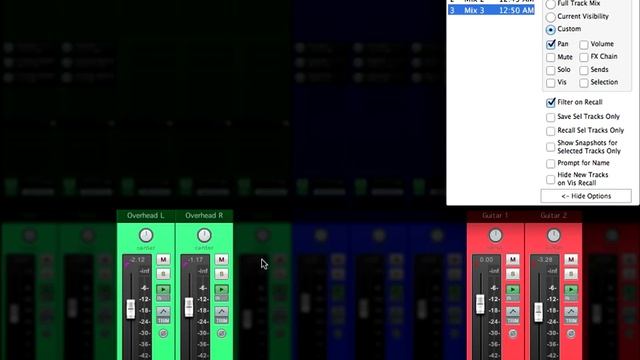 Snapshots Pt. 1 (Reaper Advanced - The SWS Extensions)
