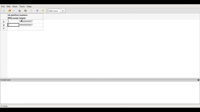 PostgreSQL manipulando dados