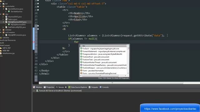 4.- CRUD JAVA - PATRÓN DAO Y FACTORY METHOD