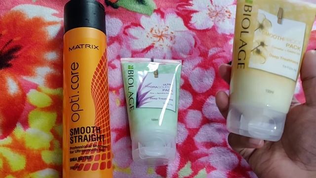 Matrix Opticare Shampoo, Matrix Biolage Conditioner for dry and frizzy hair