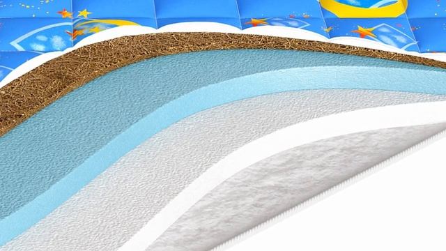 Детский матрас без клея Beautyson "Baby Multi" видео обзор