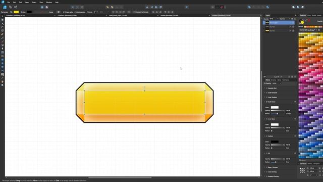Learn how to make game UI buttons fast and easy in Affinity Designer + result in Unity