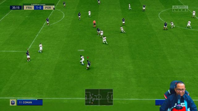 FIFA 23 Career Mode: Final Euro 2024 France vs Portugal (end)