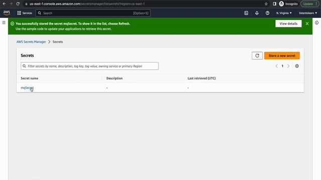 Amazon MQ (RabbitMQ) | Publishing messages to lambda