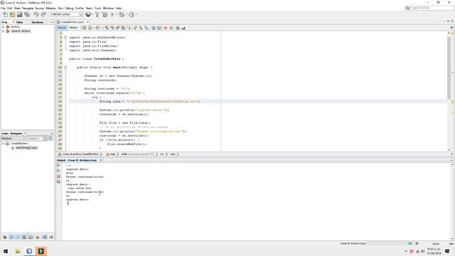 Archivo TXT en java