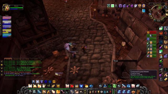 WoW Classic - Protection Paladin Tanks Stratholme Undead!