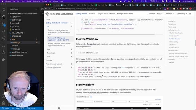 GoLang #199 - Getting started with Temporal