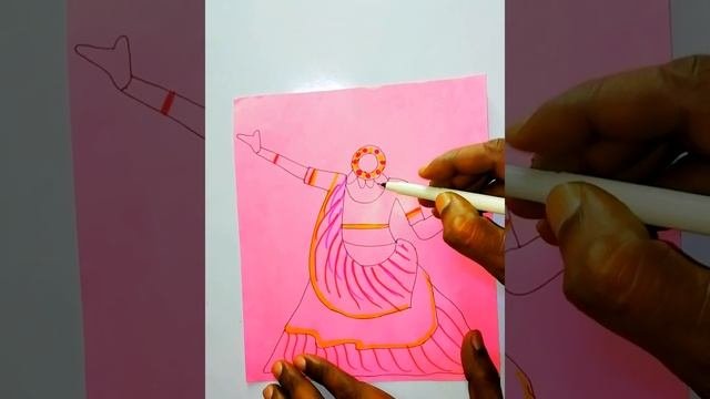 Holi special  Holi painting  Holi drawing  Holi sketch   paper cutting