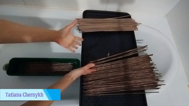 Как я увлажняю трубочки